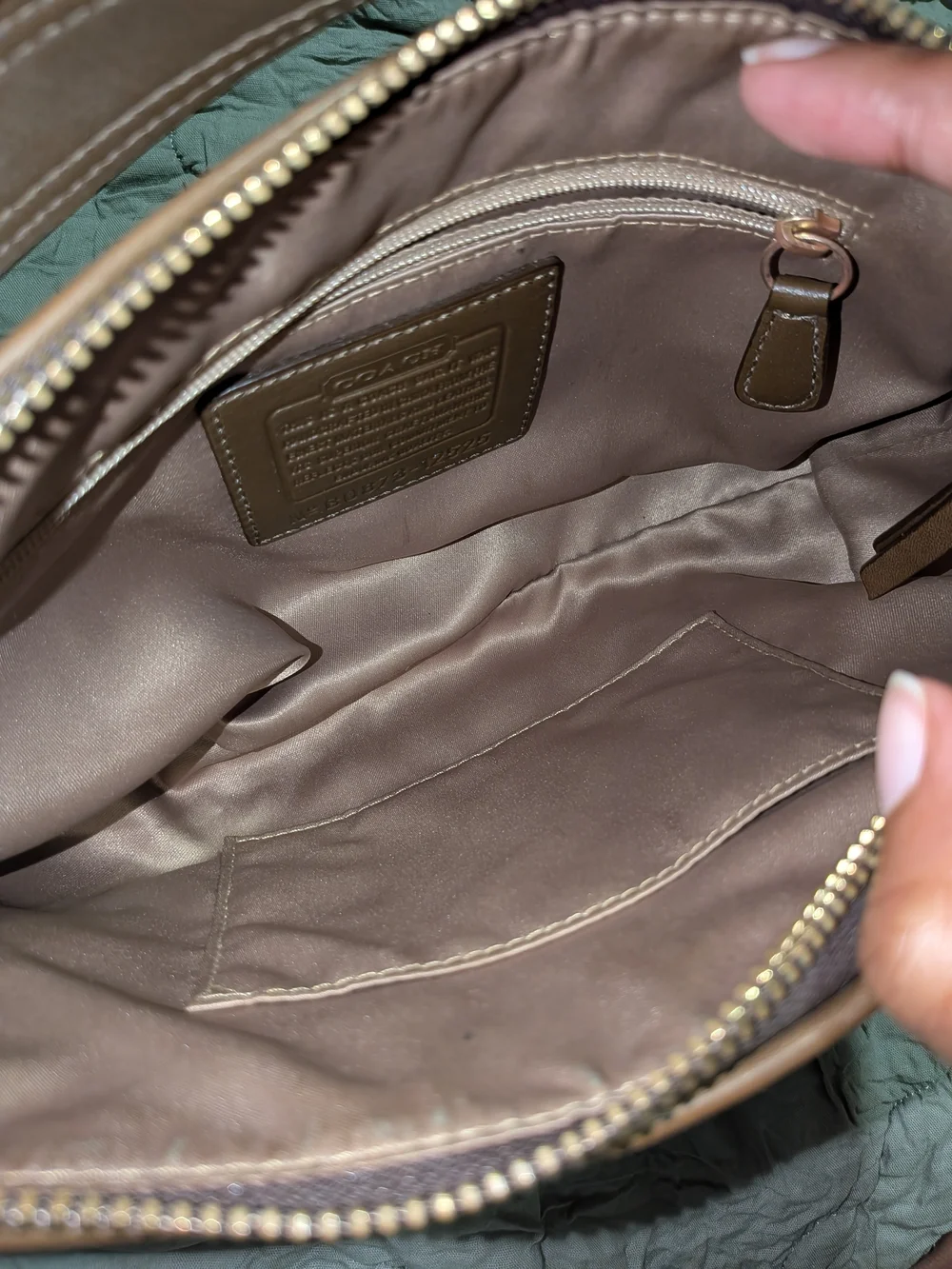 Coach patchwork bag